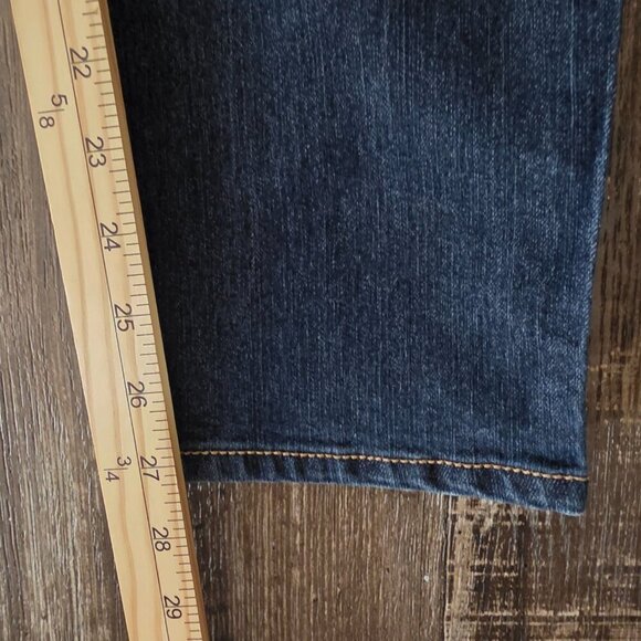 Torrid Denim Woman's Mid Rise Blue Jeans Size 14S - Picture 6 of 6